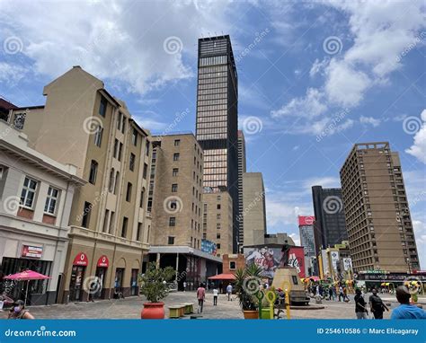 Street Scene In Johannesburg Cbd South Africa Editorial Photo Image