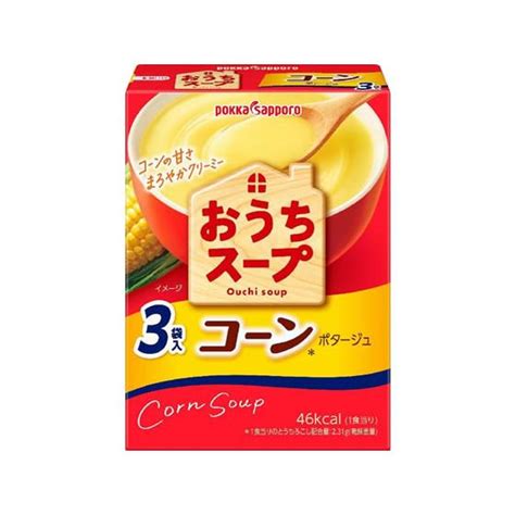 【お取り寄せ】ポッカサッポロおうちスープ コーンスープ 箱3袋入 B555bjjetprice 通販 Yahooショッピング