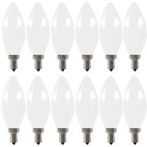 Feit Electric 40 Watt Equivalent BA10 E12 Candelabra Dimmable Filament