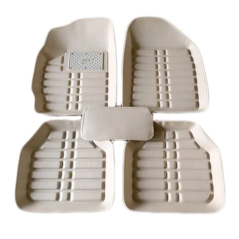 New Luxury Leather Car Floor Mats For Suzuki S Cross Vitara Liana Grand