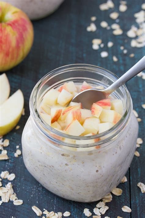 Apple Cinnamon Overnight Oats Kristine S Kitchen