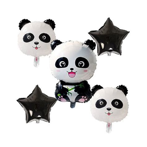 Anniversaire Panda Ballon D Coration Toil E Panda Passion