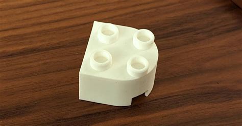 Duplo Compatible Half Circle Piece 2x2 By Floern Download Free Stl