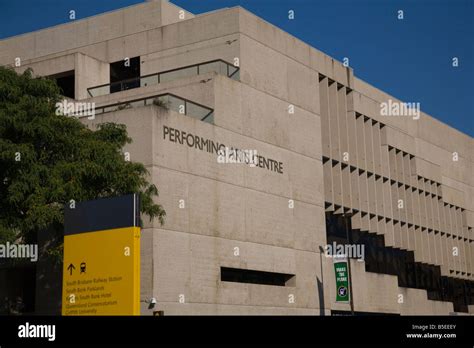 Exterior Of Queensland S Performing Arts Centre Brisbane Also Known As Qpac Australia Stock