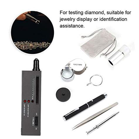 Diamond Test Kit With Gem Tester And Digital Pocket Scale High Accuracy