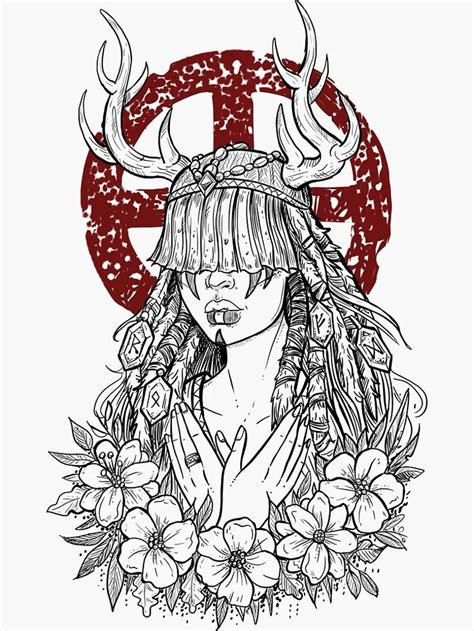 Heilung Music Sticker For Sale By BlackForge In 2024 Norse Tattoo