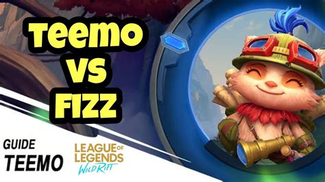 Wild Rift Teemo Vs Fizz League Of Legends Mobile Alph Wr Gameplay