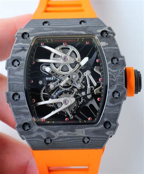 Replica Richard Mille Rm Tourbillon Rafael Nadal Black Carbon