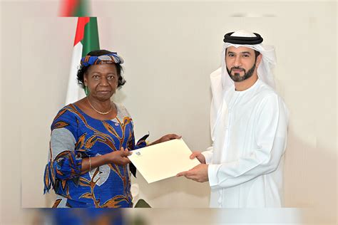 Mofaic Receives Credentials Copy From The New Ambassador Of The