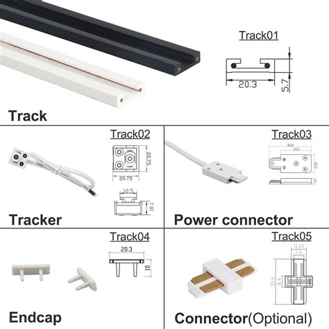 light track rail, power track, DC POWER TRACK, DC POWER RAIL, POWER