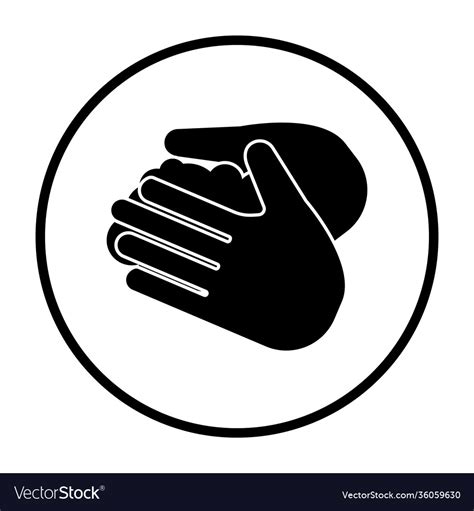 Hand Washing Icon Royalty Free Vector Image Vectorstock