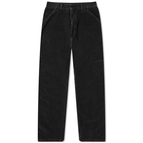 Carhartt WIP Corduroy Single Knee Pant Black END