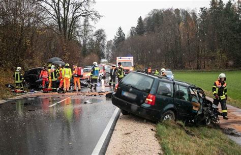 Drei Verletzte Bei Schwerem Unfall Im Landkreis Traunstein