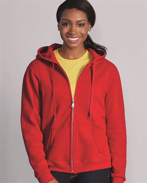 Activewear Women S Clothing Gildan Heavy Blend Missy Fit Full Zip