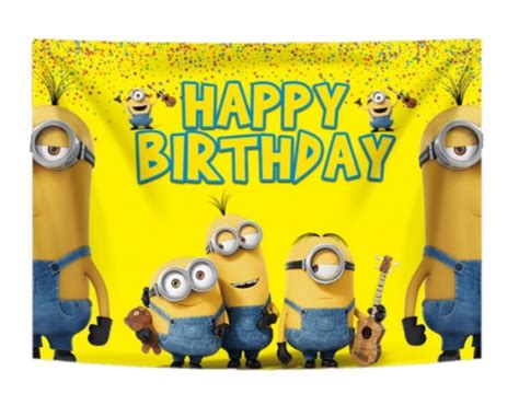 Buy wide range of Minions Theme Backdrop Online in Pakistan with Same ...