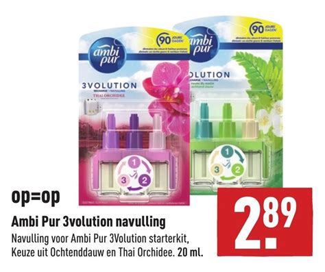 Ambi Pur Volution Navulling Ml Aanbieding Bij Aldi