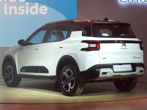 Made In India Citroen C3 Aircross Unveiled In India सिट्रोएन ने मेड