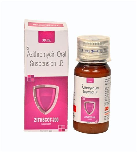 Azithromycin Oral Suspension Ip At Rs 112 Azithromycin Syrup In Kala Amb Id 2853119842297