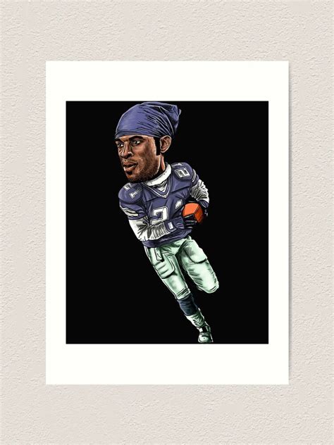 "Deion Sanders Deion Sanders Deion Sanders" Art Print for Sale by ...