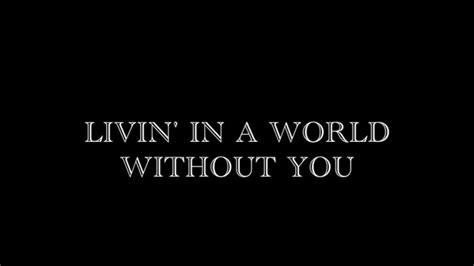 The Rasmus Livin In A World Without You Lyrics YouTube