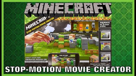 Minecraft Stop Motion Animation Studio Youtube