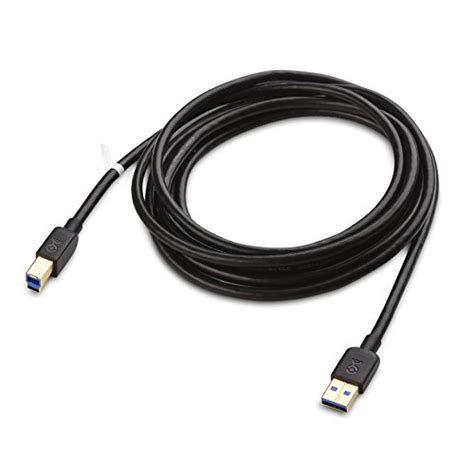 Cable Matters Superspeed Usb 30 Type A To B Cable In Black 10 Feet