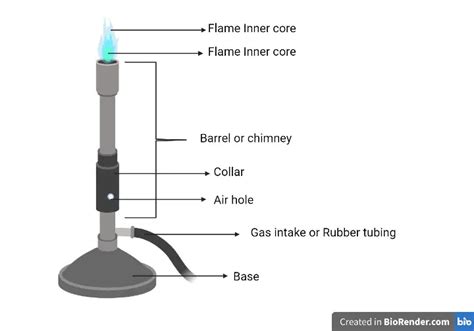 Bunsen Burner Definition Principle Parts Functions Biology Notes