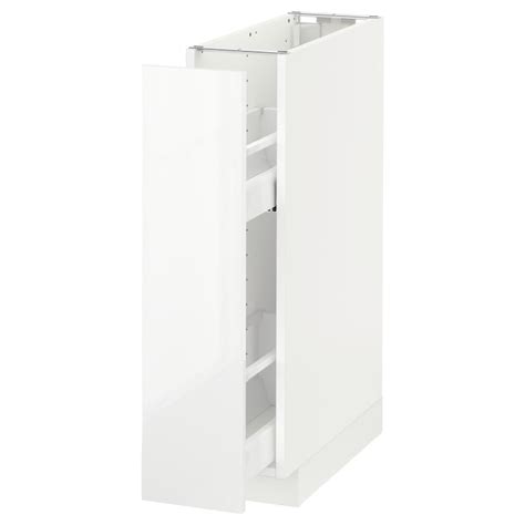 Metod Base Cabinet Pull Out Int Fittings White Ringhult White 20x60 Cm Ikea