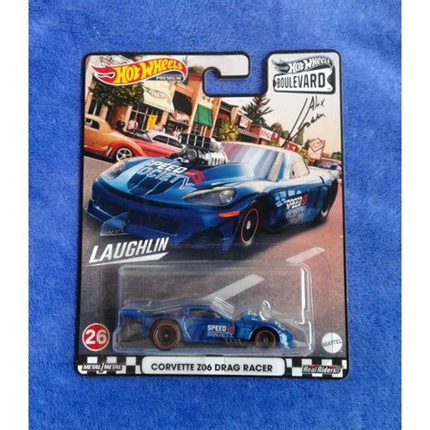 Jual Hot Wheels Boulevard Corvette Z Drag Racer Shopee Indonesia