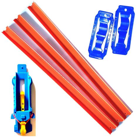 Jual Track Hot Wheels Connector Sambungan Jalanan Mobil Hw Konektor Trek Connector Track