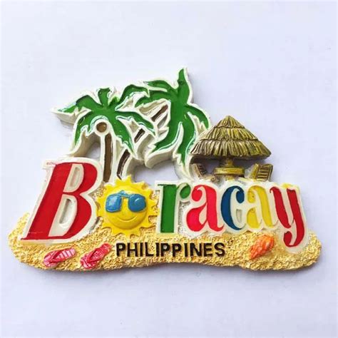 Philippines Boracay Boracay souvenirs, magnetic stickers, refrigerator ...