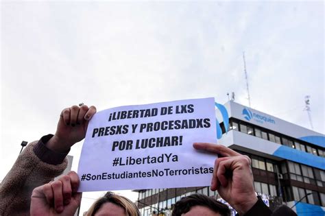 Video Marcharon En Neuqu N Por La Liberaci N De Los Detenidos En La