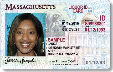 Types Of Identification Cards Mass Ids And Liquor Ids