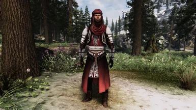 Redgarb Redguard Outfit Expansion At Skyrim Special Edition Nexus