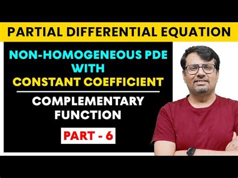 Partial Differential Equation Non Homogeneous Pde And Rules Of