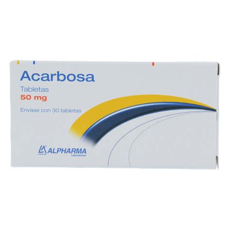 Acarbosa Mg Caja Con Tabletas Misitio