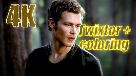 Klaus Mikaelson Tvd S K Scenepack With Coloring For Edits Mega Youtube