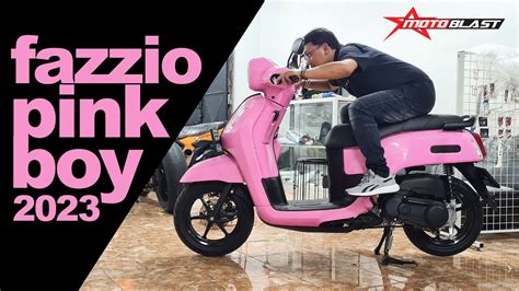 This Is It Yamaha Fazzio Pink Boy Sangarr Rek Youtube