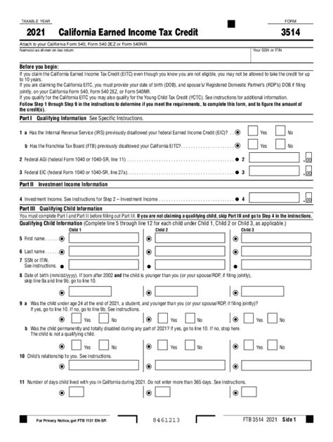 Earned Income Credit Worksheet A Eic Kidz Irs