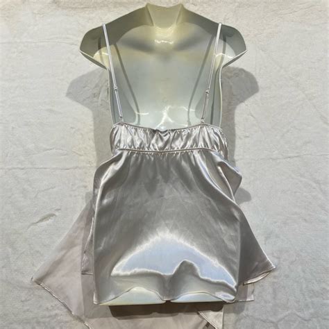 Victoria S Secret Intimates Sleepwear Nwtm Victorias Secret Lace Satin Babydoll Lingerie