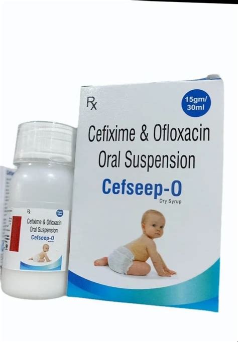 Cefixime Ofloxacin Oral Suspension 50 Mg 5 Ml At Rs 130 Bottle In