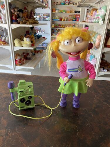 Rugrats 2000 Angelica Sing N Swing Karaoke Doll Microphone Viacom Works 4640377320