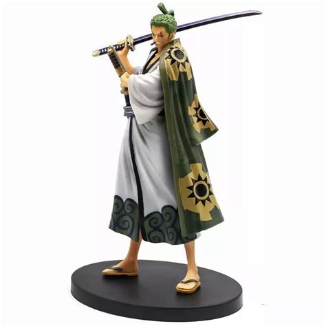 Jual Roronoa Zoro Wano Kuni Arc Kimono Grandline Dfx Action Figure One