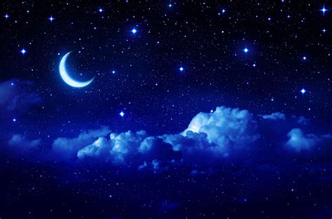 Moon Stars Wallpapers Top Free Moon Stars Backgrounds Wallpaperaccess