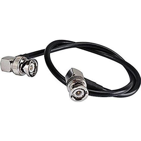 Bnc Male Right Angle To Bnc Male Right Angle Cable Using Rg174 Coax 11 81 1pc