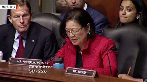 Watch Sen Mazie Hirono S Blistering Exchange With Ag William Barr