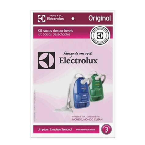 Saco Descart Vel Aspirador De P Electrolux Neo Listo Original Hr