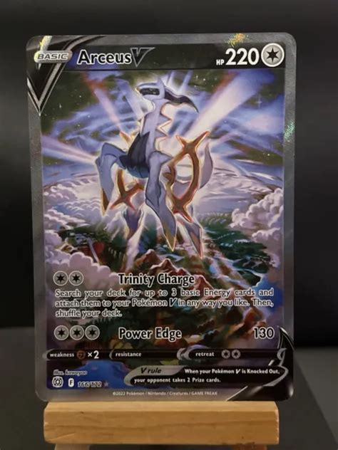 Pokemon Card Arceus V Brilliant Stars Full Alternate Art Rare