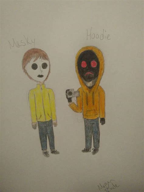 Masky And Hoodie By Mrude1206 On Deviantart