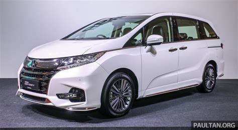 2018 Honda Odyssey Facelift Launched In Malaysia Now With Honda